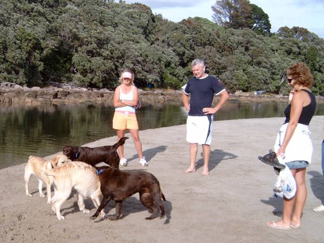 Brianna, Bella and friends owners