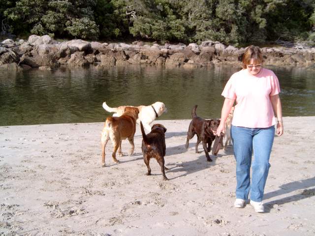 Robyn, Brianna, Bella and friends