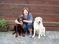 Robyn, Brianna and Goldie