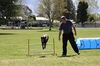 Fun Agility. Stephen and Brianna