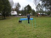 Fun Agility. Stephen and Brianna